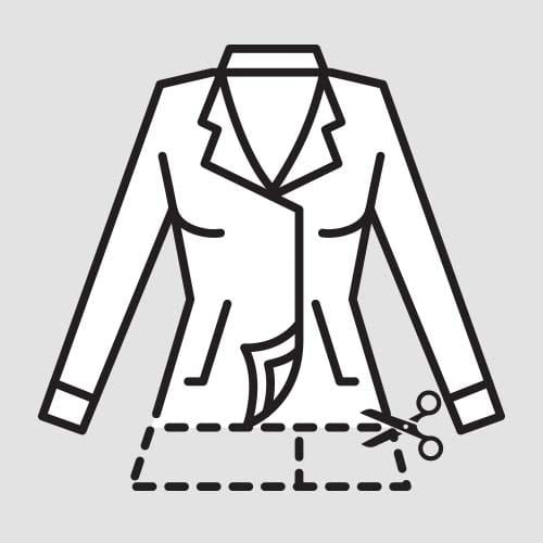 Skrócenie z podszewką - Kurtki letnie, bluzy, polary