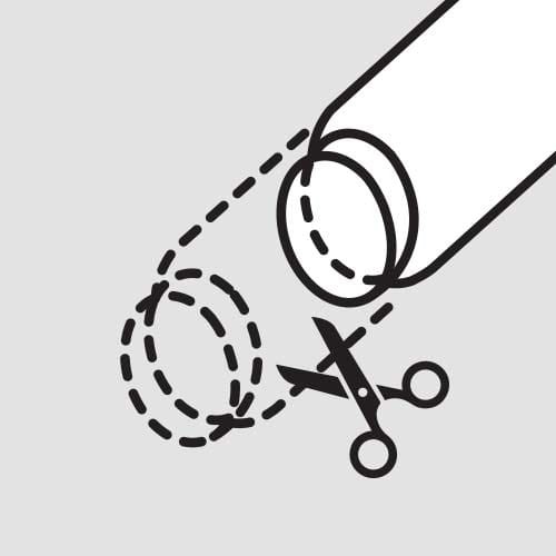 Skrócenie rękawów ze ściągaczem